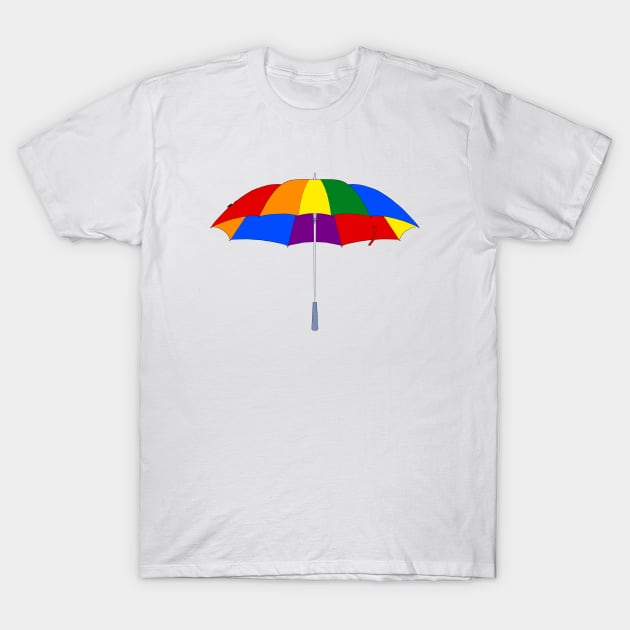 Adorable colorful umbrella T-Shirt by DiegoCarvalho